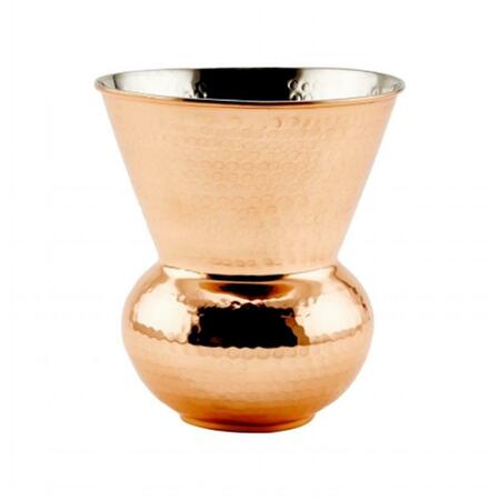 OLD DUTCH INTERNATIONAL Hammered Solid Copper Hourglass Cooler- 3.25 Quart 888H